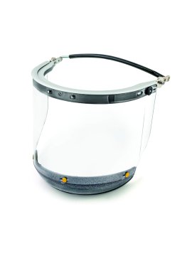 КБТ Стальной Барс® щиток защитный лицевой с креплением на каске и подбородником