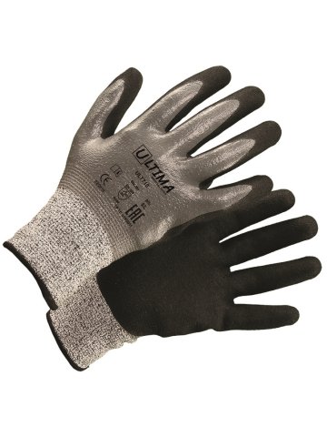 Перчатки из порезостойкого волокна с двойным нитриловым покрытием ULTIMA, ULT710