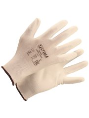 Перчатки WHITE TOUCH трикотажные нейлоновые с полиуретановым покрытием ULTIMA, ULT620